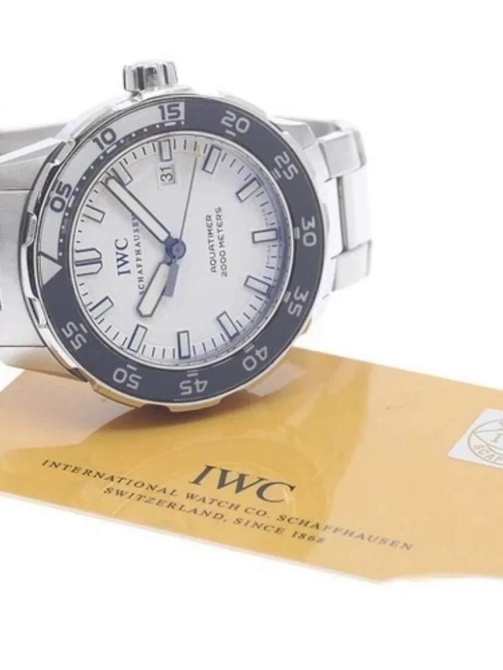 IWC SCHAFFHAUSEN Aqua timer IW356805 Date Automatic Men's Watch_958851